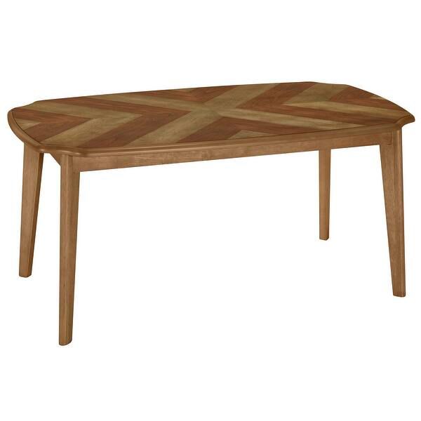 THE HERRINGBONE HEXAGON DINING TABLE – MODEL A2085