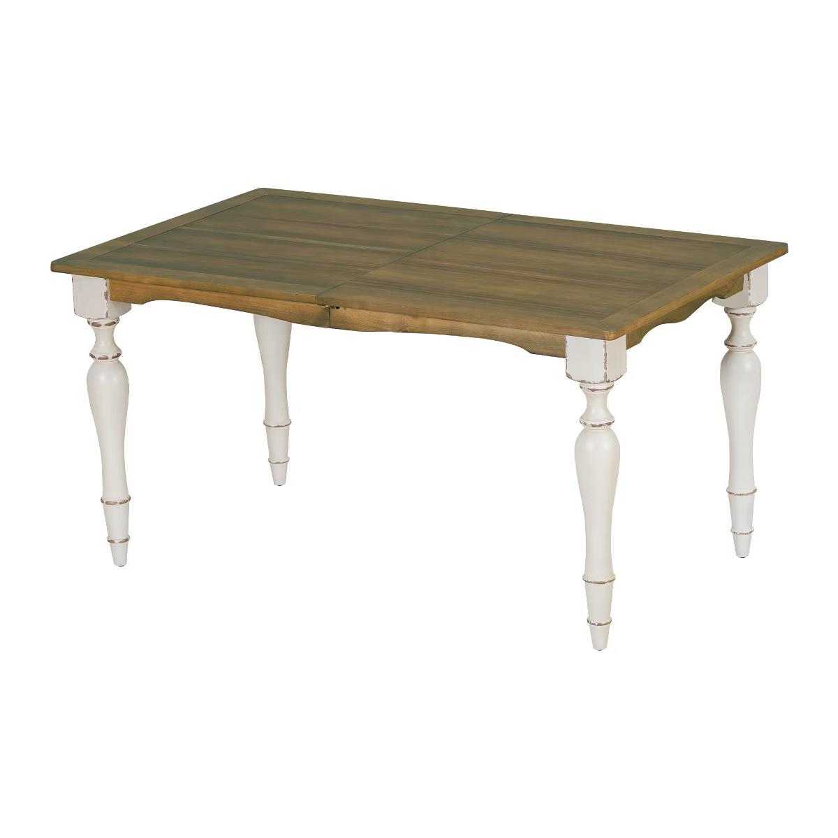 THE ELEGANT RECTANGULAR TURNED-LEG DINING TABLE – MODEL A2089