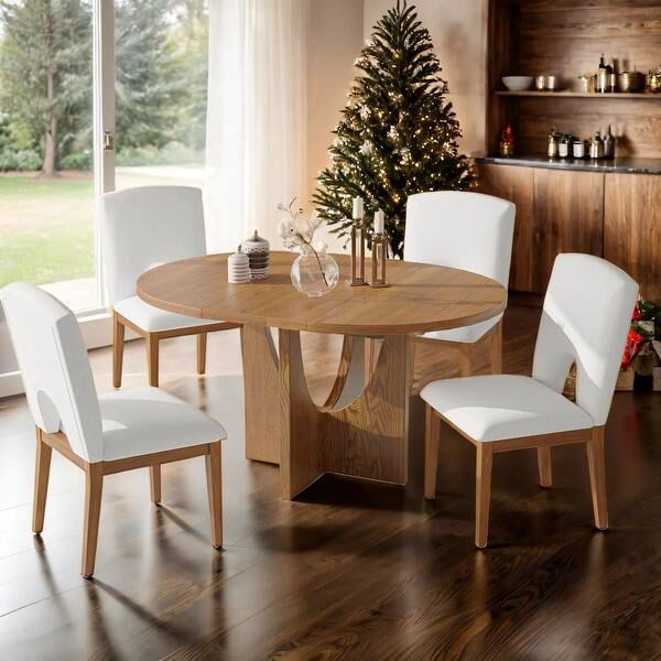 THE HIMALAYA ROUND CROSS-BASE DINING TABLE – MODEL A2093