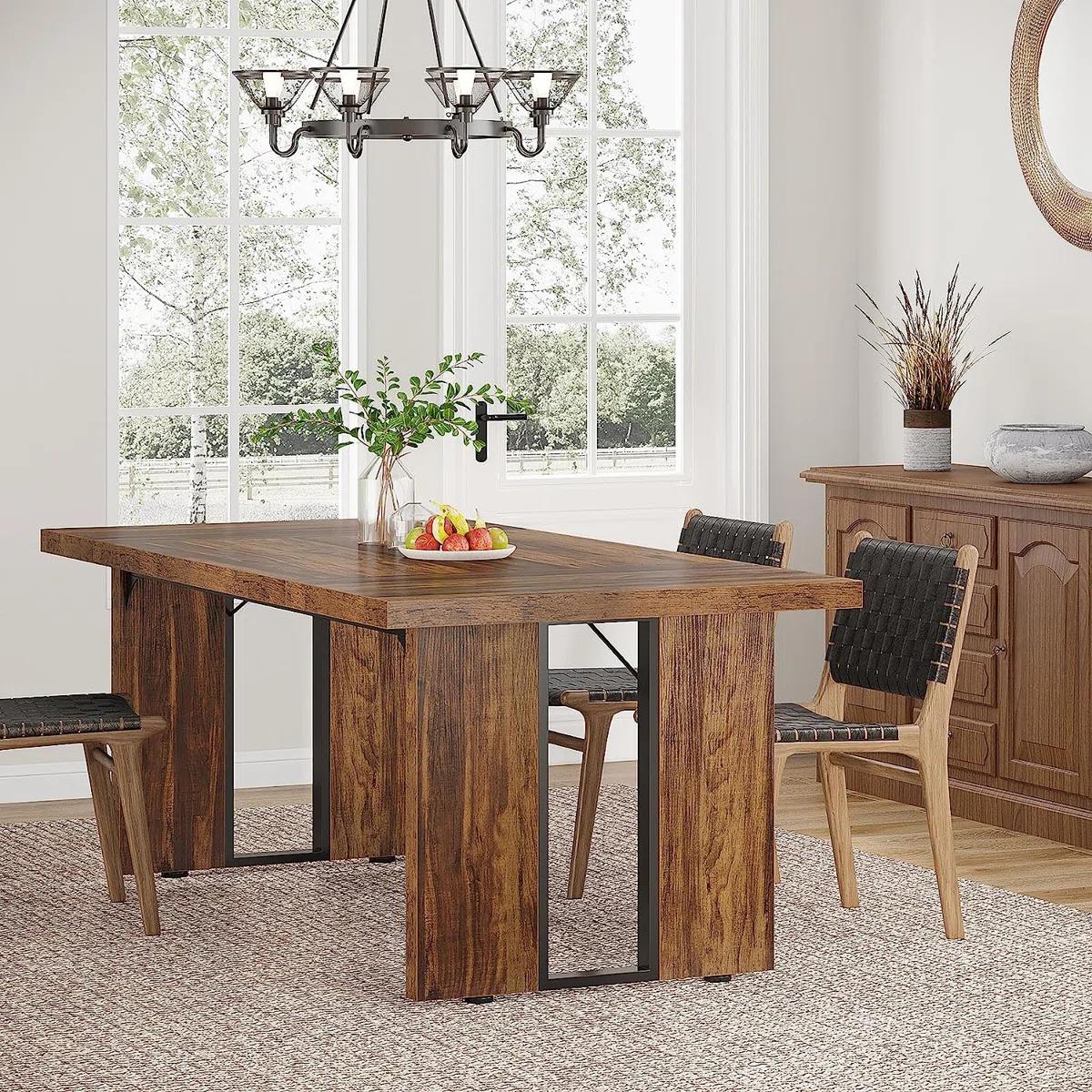 Art Deco Oval Dining Table – Model A2108