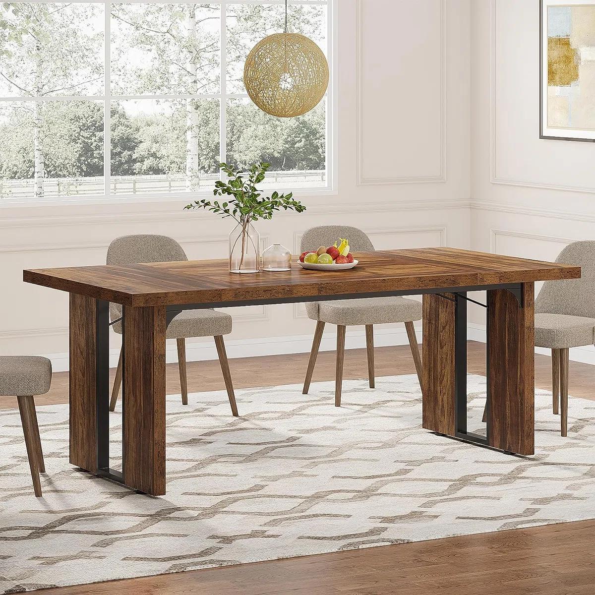 Art Deco Oval Dining Table – Model A2108