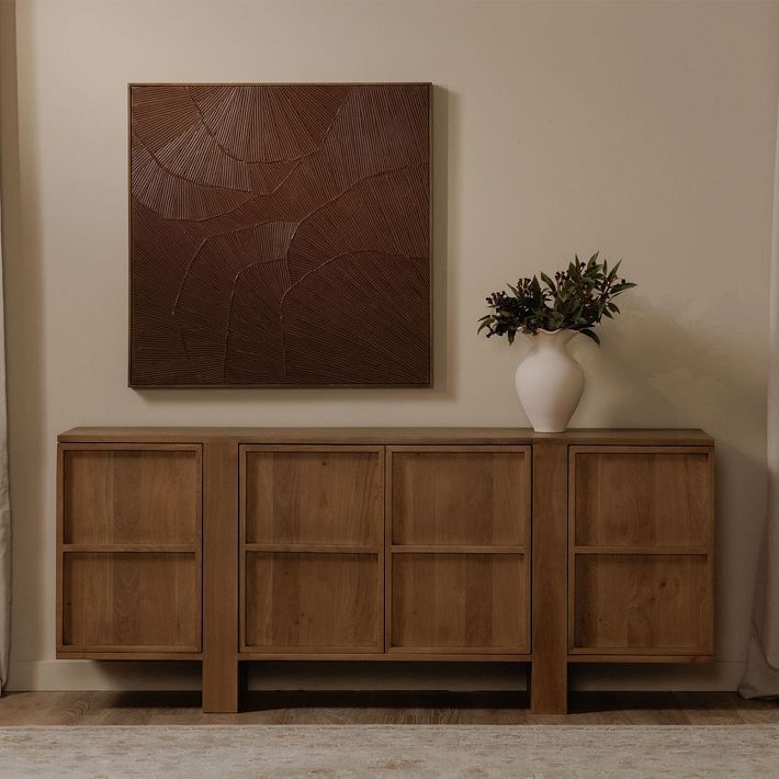 Buffet Teak Bloc – Modèle A2138