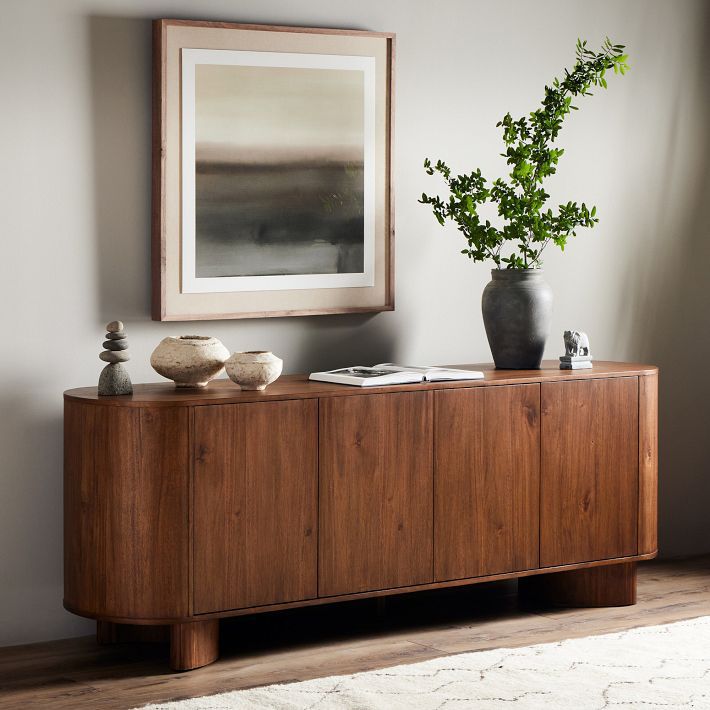 The Capsule Walnut Buffet – Model A2147